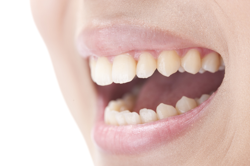 喋っている人の口元