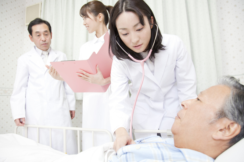 入院する患者さん