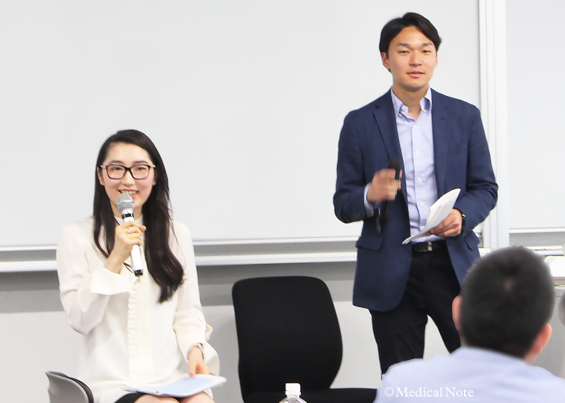 WINGの大学院生メンバーである北野芳英さんと西山友梨さん