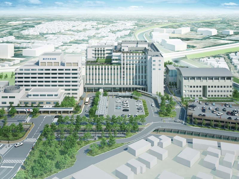 藤沢市民病院　新病棟　構想