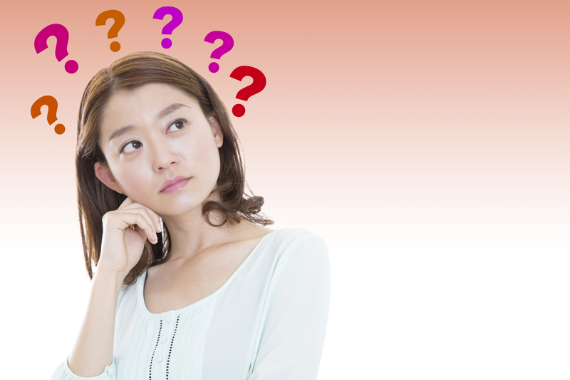 ？を頭に浮かべている人