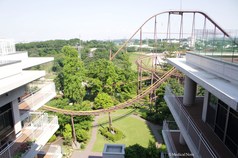 屋上からみえる風景