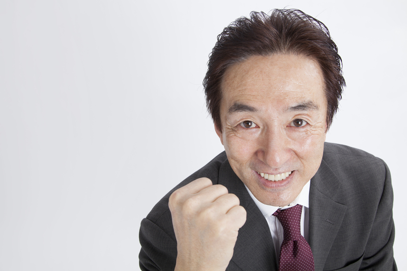 元気そうな中年男性