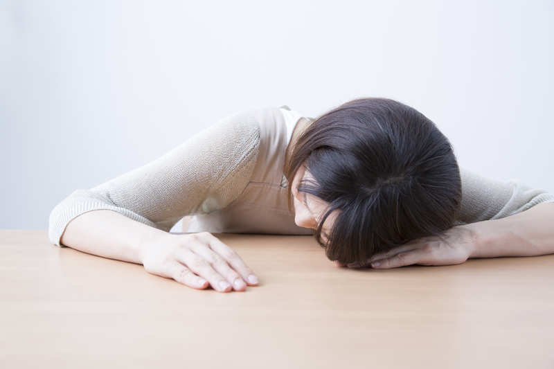 とてもしんどそうな大人