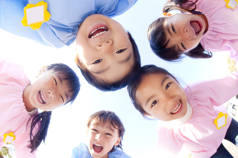 子どもたちの笑顔