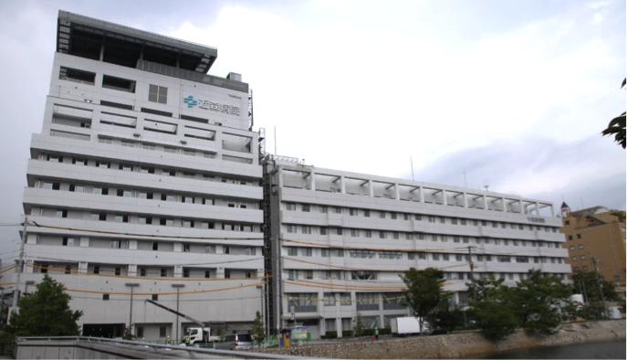 近森病院の高規格病棟の外観