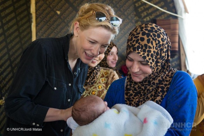 T20160507-①【ケイト・ブランシェット、UNHCR親善大使に就任】