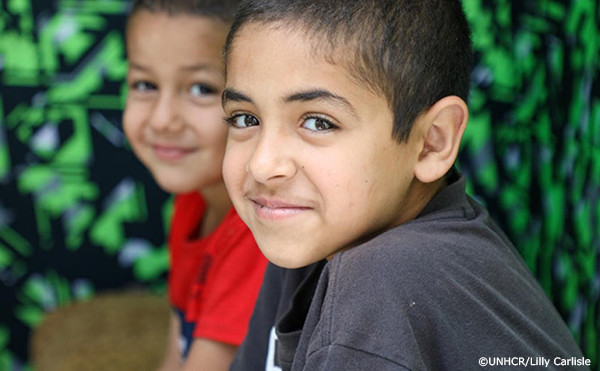 ヨルダンに避難するシリア難民ムハマド（10歳）