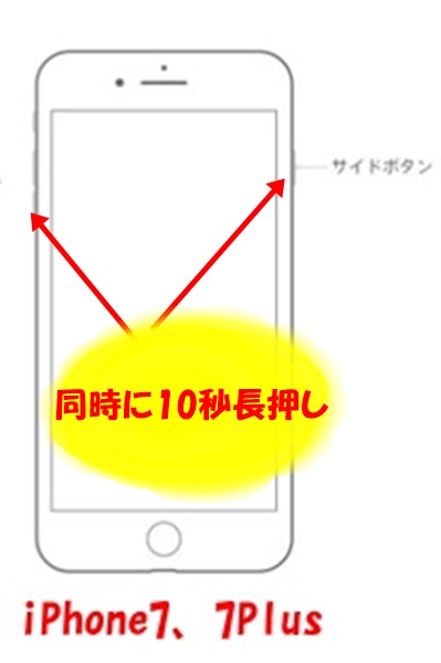iPhone7DFUモード切替