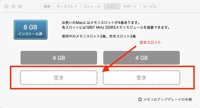 Macのメモリ増設方法と注意点 メモリ増設でサクサクに スマホアプリやiphone Androidスマホなどの各種デバイスの使い方 最新情報を紹介するメディアです