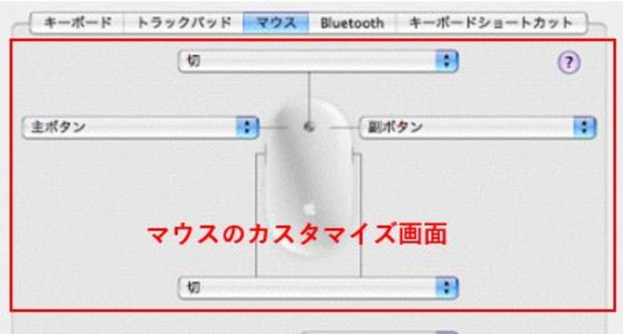 右クリックのメニューカスタマイズ画面