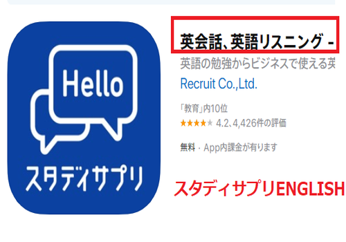 スタディサプリENGLISH