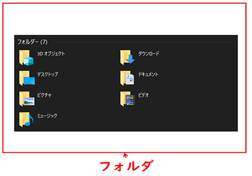 フォルダ
