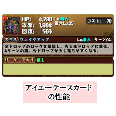 パズドラの「エレナ」の分岐進化・アイエーテースカードの性能紹介画像