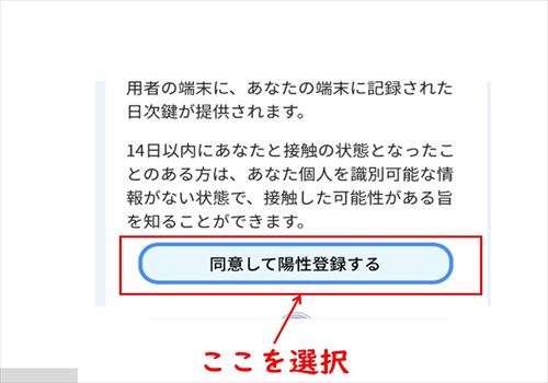 陽性登録同意