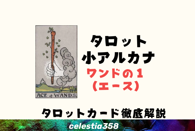 ワンドのエースの正位置・逆位置の意味とは?【恋愛/相手の気持ち】