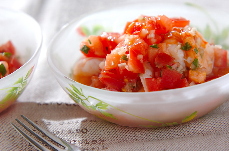 フルーツサルサとシナモンクリスプのレシピ