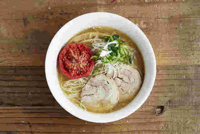 ロースト・トマトラーメン ビアビア
