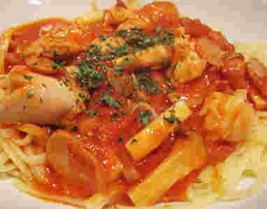 トマトパスタ