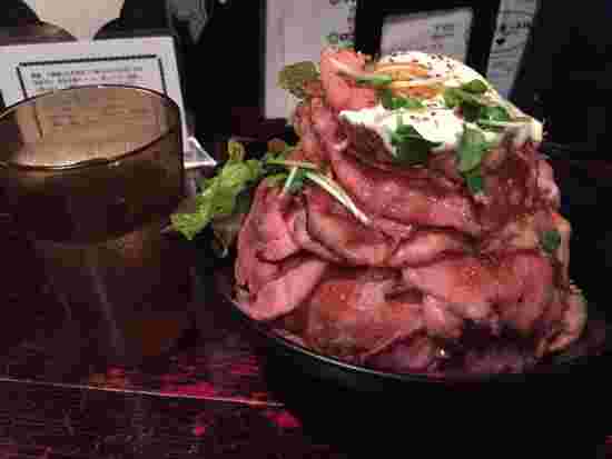 ローストビーフ丼
