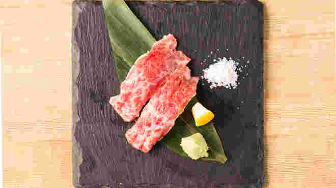 おしゃれな肉寿司