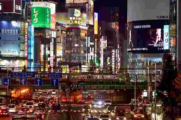 電車と景色