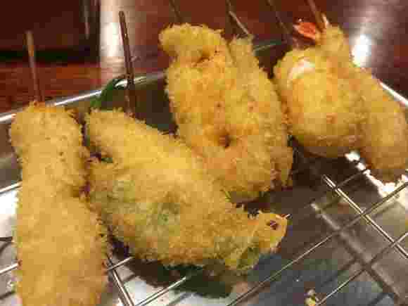一本150円強の串モノ
