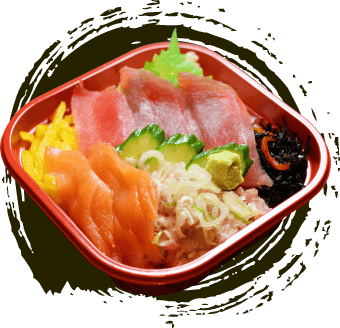 テイクアウトの丼