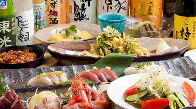おいしそうな刺身