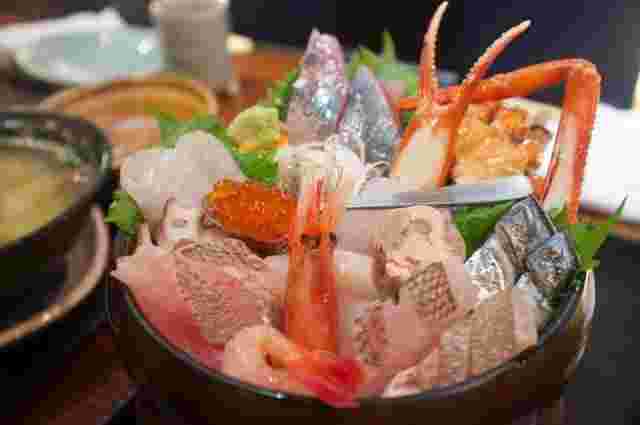 軍ちゃん直江津店の海鮮丼