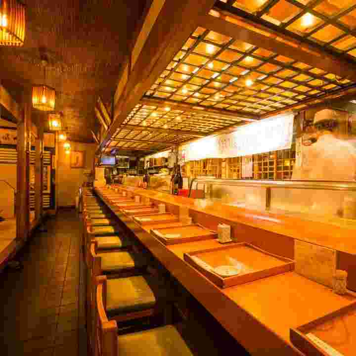 千代鮨店内