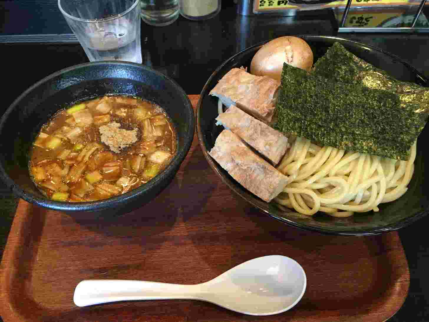 全部入り魚介つけ麺
