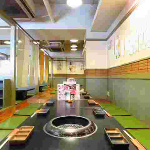 焼肉ゆう玄店内