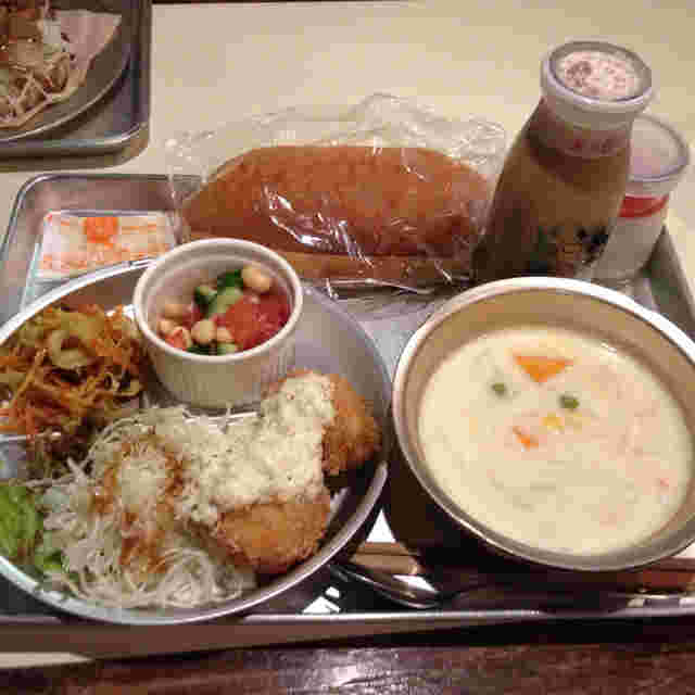 給食のようなランチ