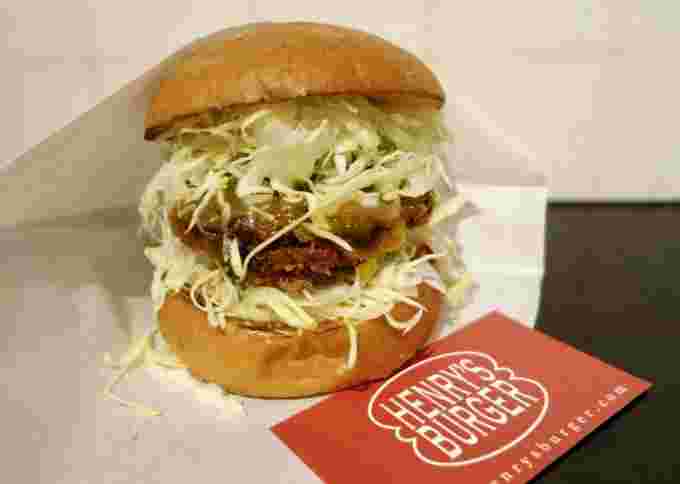 メンチカツバーガー