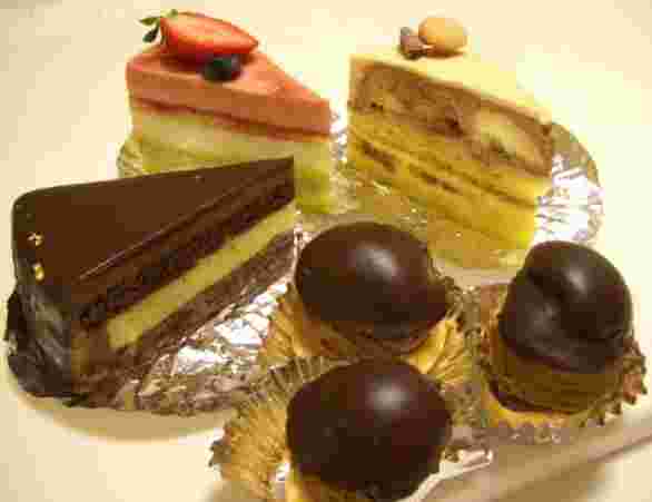 ププリエのチョコレートケーキ