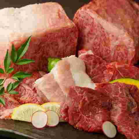かるび家で使われているお肉