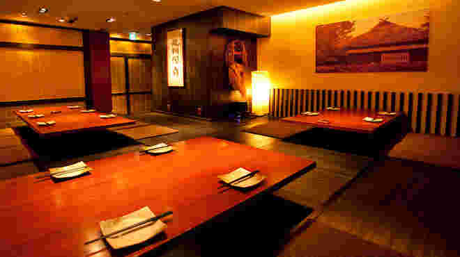 「秋田料理・わったりぼうず」店内
