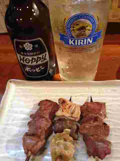 「もつ焼きばん」お酒