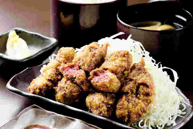 太樹苑　牛ロースカツ膳