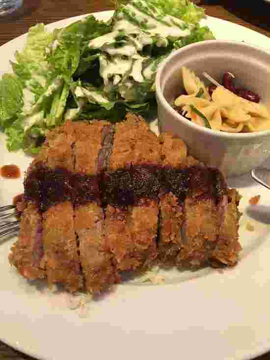 ビストロ熟肉　牛カツ