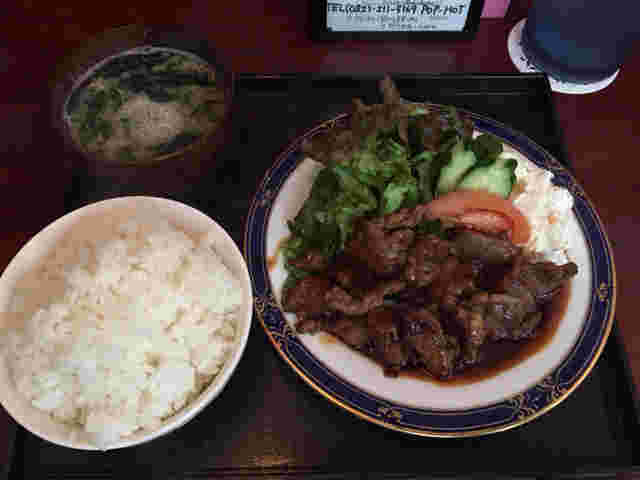 ポポットの定食