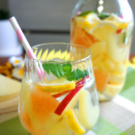 白桃サングリア レシピ・作り方