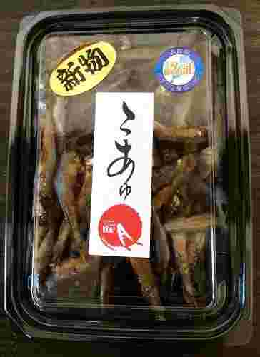 奥村佃煮 の「こあゆ醤油煮」