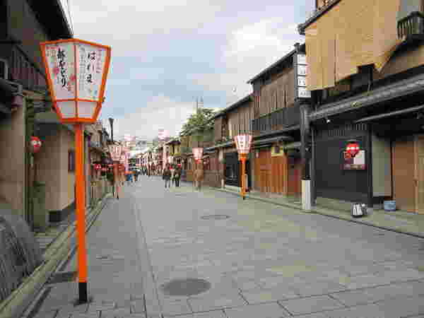 祇園花見小路の風景