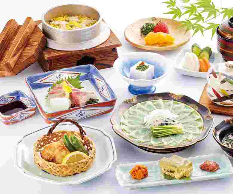フグのコース料理