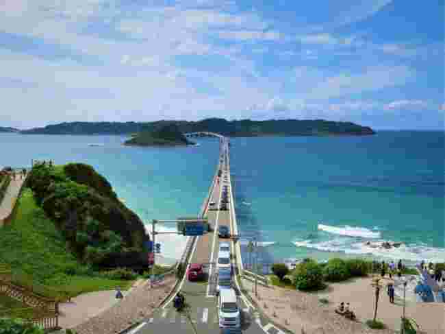 角島大橋の画像