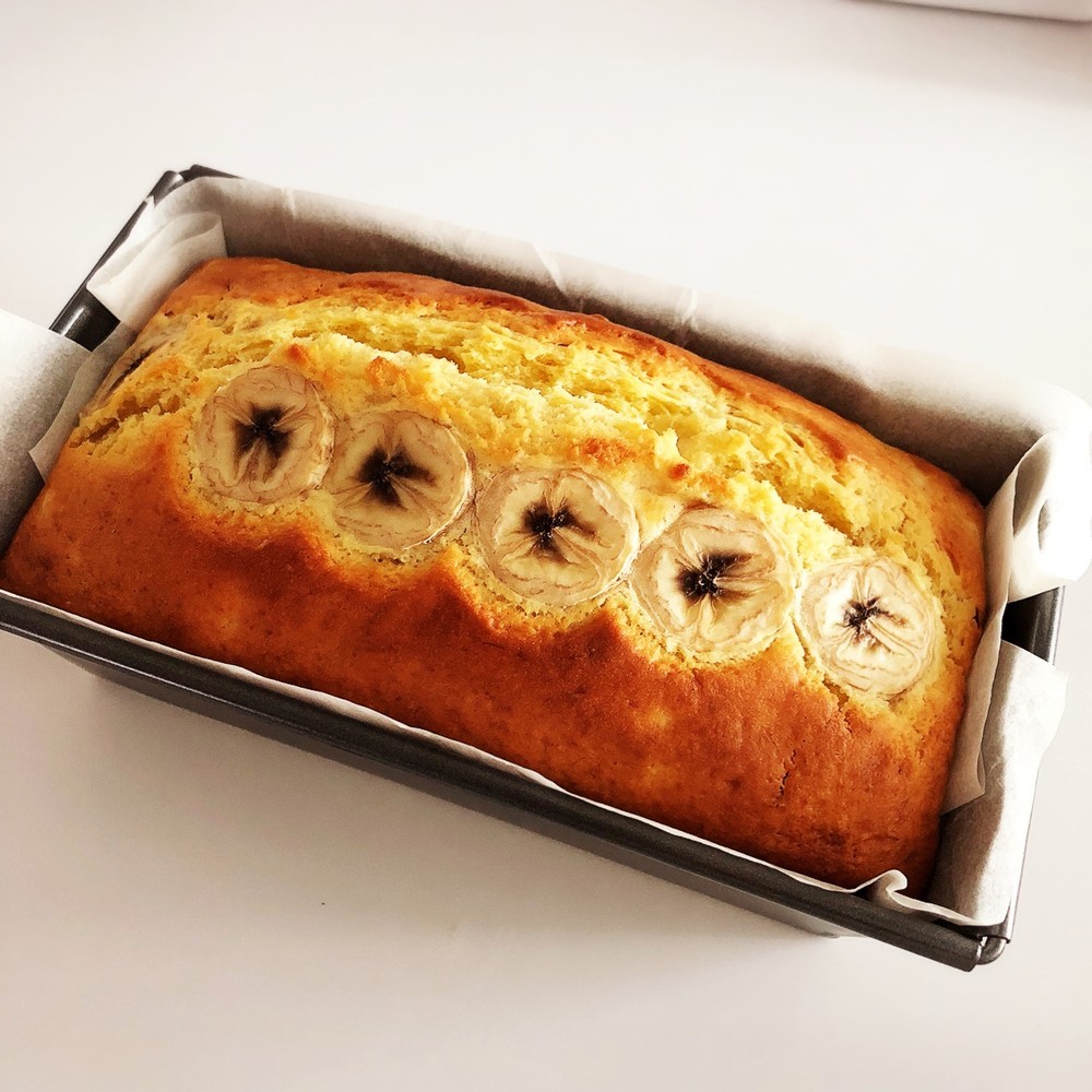 焼かないバナナスプリットケーキのレシピ