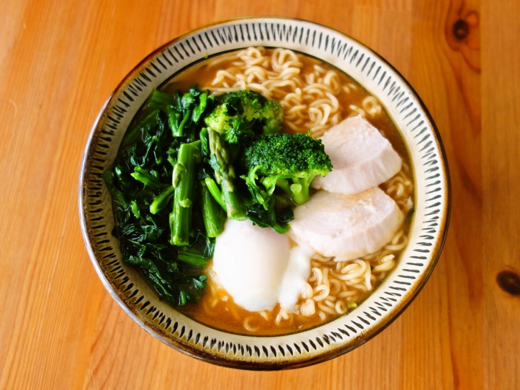 野菜ラーメンのレシピ