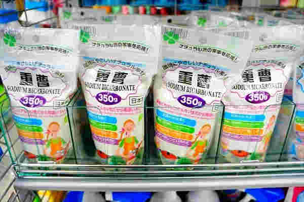 ダイソーで販売している重曹の様子